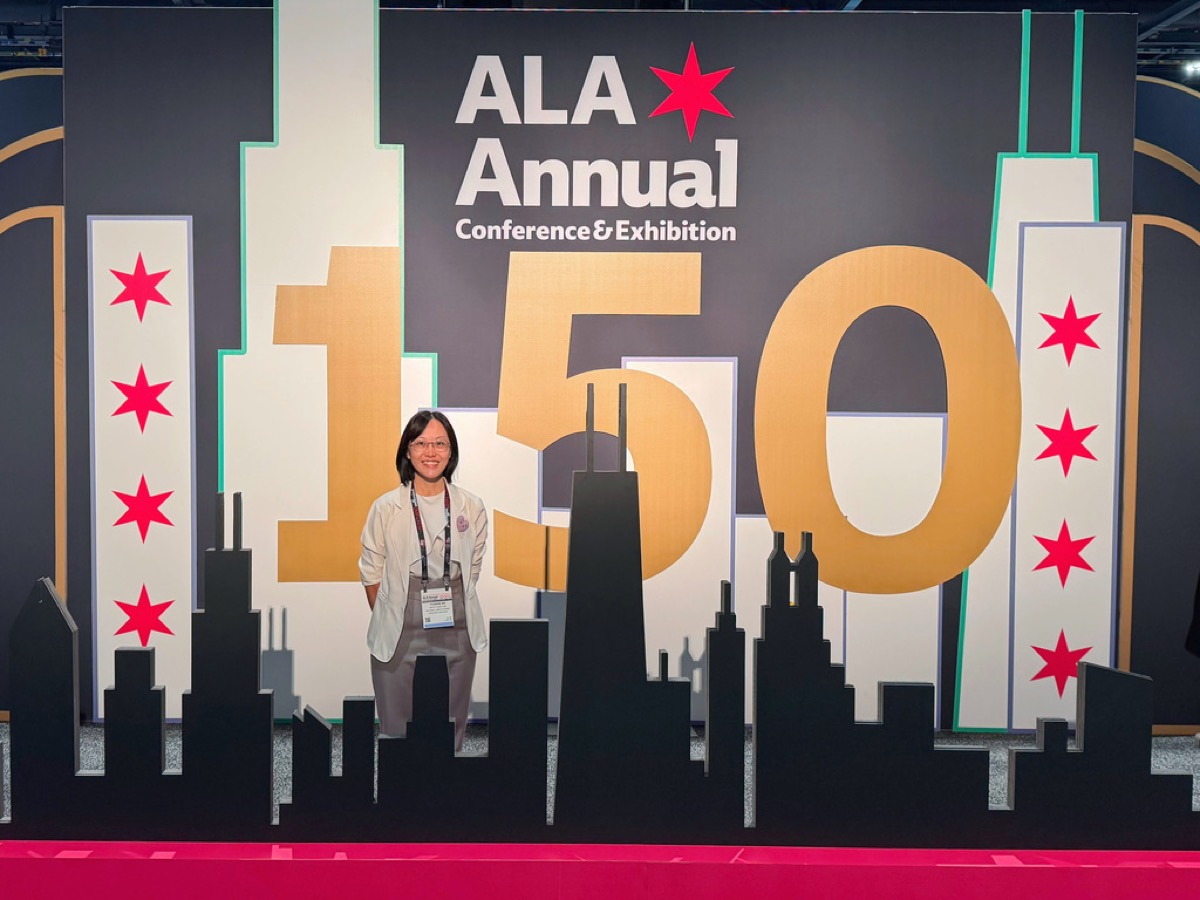 At the ALA Annual Conference & Exhibition 150th, Chicago