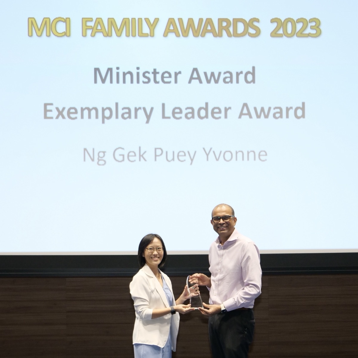 Exemplary Leader Award
